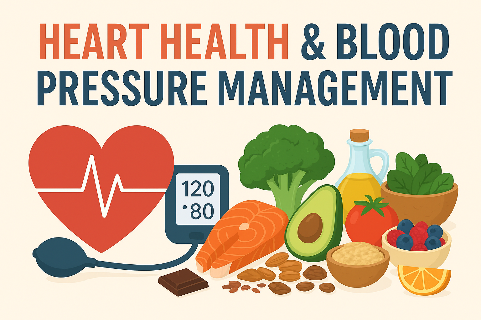 Heart health & blood pressure management: your complete guide to a stronger heart
