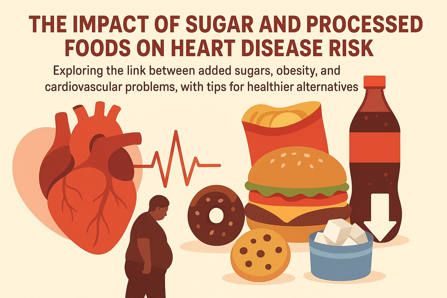 The impact of sugar and processed foods on heart disease risk